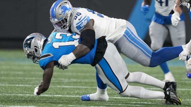 Detroit Lions defensive lineman Isaiah Buggs